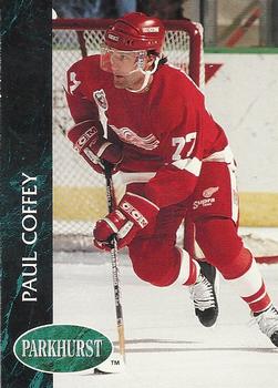 #276 Paul Coffey - Detroit Red Wings - 1992-93 Parkhurst Hockey