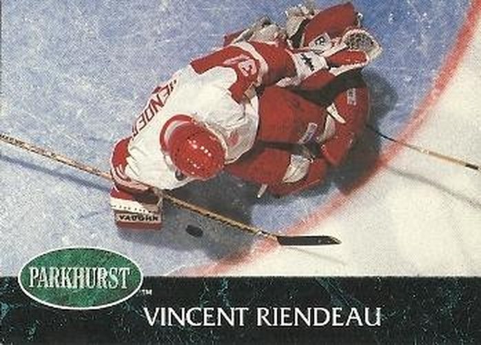 #278 Vincent Riendeau - Detroit Red Wings - 1992-93 Parkhurst Hockey