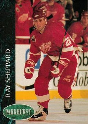 #280 Ray Sheppard - Detroit Red Wings - 1992-93 Parkhurst Hockey