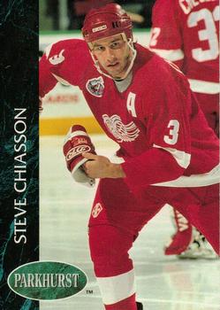 #282 Steve Chiasson - Detroit Red Wings - 1992-93 Parkhurst Hockey