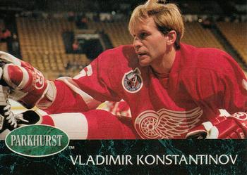 #283 Vladimir Konstantinov - Detroit Red Wings - 1992-93 Parkhurst Hockey