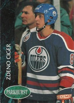 #286 Zdeno Ciger - Edmonton Oilers - 1992-93 Parkhurst Hockey