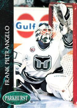 #296 Frank Pietrangelo - Hartford Whalers - 1992-93 Parkhurst Hockey