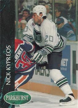 #297 Nick Kypreos - Hartford Whalers - 1992-93 Parkhurst Hockey