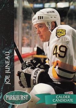#2 Joe Juneau - Boston Bruins - 1992-93 Parkhurst Hockey