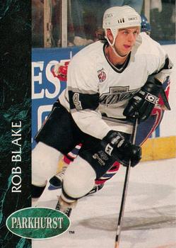 #302 Rob Blake - Los Angeles Kings - 1992-93 Parkhurst Hockey