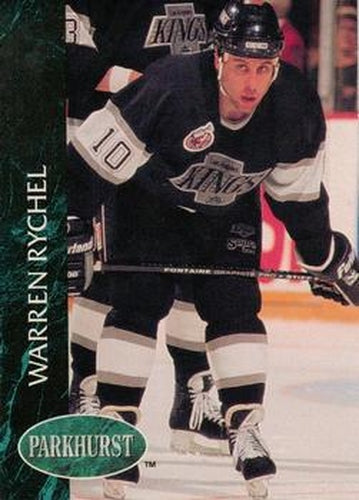 #309 Warren Rychel - Los Angeles Kings - 1992-93 Parkhurst Hockey