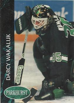 #315 Darcy Wakaluk - Minnesota North Stars - 1992-93 Parkhurst Hockey