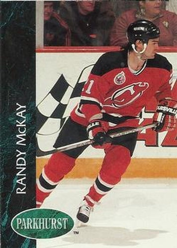 #331 Randy McKay - New Jersey Devils - 1992-93 Parkhurst Hockey