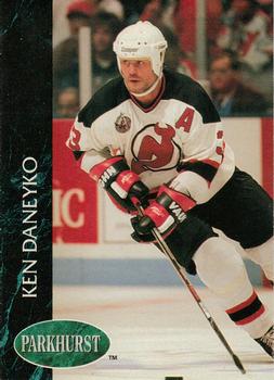 #332 Ken Daneyko - New Jersey Devils - 1992-93 Parkhurst Hockey