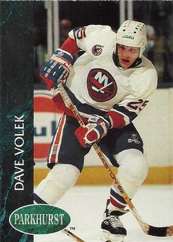 #340 David Volek - New York Islanders - 1992-93 Parkhurst Hockey