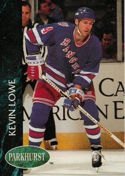 #348 Kevin Lowe - New York Rangers - 1992-93 Parkhurst Hockey