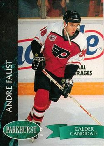 #365 Andre Faust - Philadelphia Flyers - 1992-93 Parkhurst Hockey