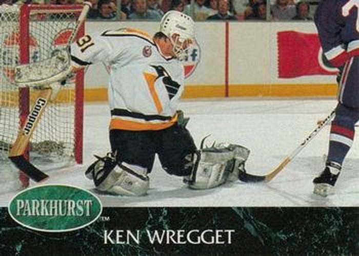 #371 Ken Wregget - Pittsburgh Penguins - 1992-93 Parkhurst Hockey