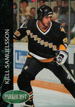 #373 Kjell Samuelsson - Pittsburgh Penguins - 1992-93 Parkhurst Hockey