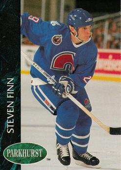 #379 Steven Finn - Quebec Nordiques - 1992-93 Parkhurst Hockey