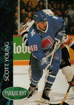 #383 Scott Young - Quebec Nordiques - 1992-93 Parkhurst Hockey