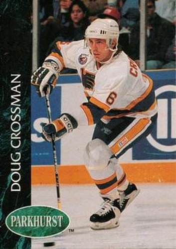 #388 Doug Crossman - St. Louis Blues - 1992-93 Parkhurst Hockey