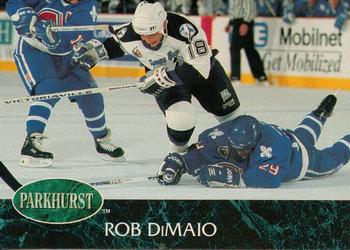 #402 Rob DiMaio - Tampa Bay Lightning - 1992-93 Parkhurst Hockey