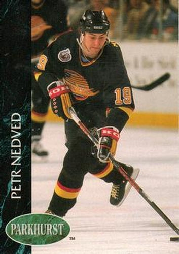 #418 Petr Nedved - Vancouver Canucks - 1992-93 Parkhurst Hockey