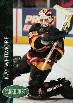 #423 Kay Whitmore - Vancouver Canucks - 1992-93 Parkhurst Hockey