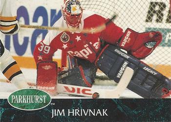 #430 Jim Hrivnak - Washington Capitals - 1992-93 Parkhurst Hockey