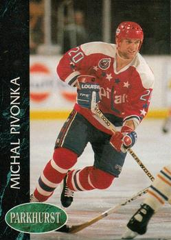 #432 Michal Pivonka - Washington Capitals - 1992-93 Parkhurst Hockey