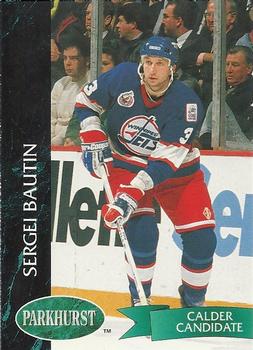#435 Sergei Bautin - Winnipeg Jets - 1992-93 Parkhurst Hockey