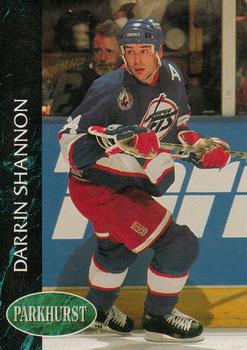 #436 Darrin Shannon - Winnipeg Jets - 1992-93 Parkhurst Hockey