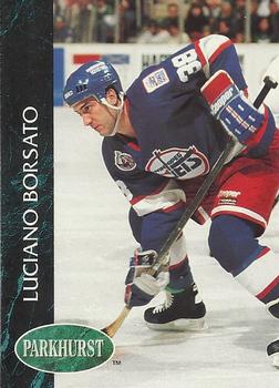 #439 Luciano Borsato - Winnipeg Jets - 1992-93 Parkhurst Hockey
