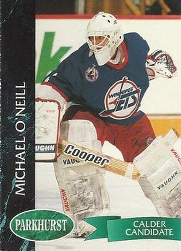 #441 Mike O'Neill - Winnipeg Jets - 1992-93 Parkhurst Hockey