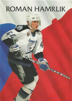 #443 Roman Hamrlik - Tampa Bay Lightning - 1992-93 Parkhurst Hockey