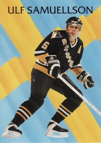 #446 Ulf Samuelsson - Pittsburgh Penguins - 1992-93 Parkhurst Hockey