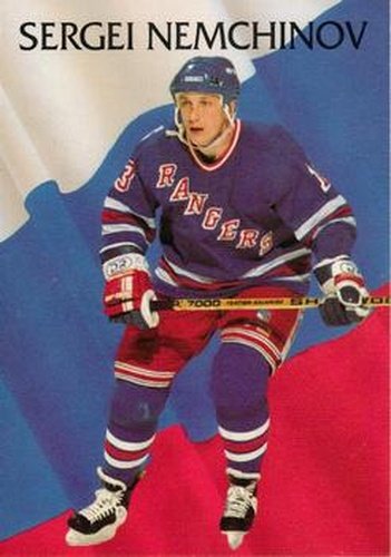 #447 Sergei Nemchinov - New York Rangers - 1992-93 Parkhurst Hockey