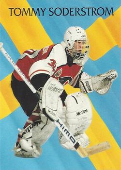 #448 Tommy Soderstrom - Philadelphia Flyers - 1992-93 Parkhurst Hockey