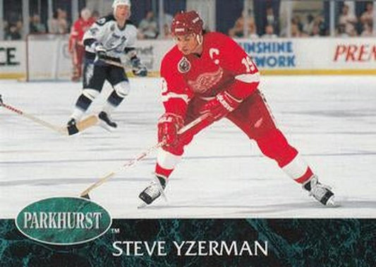#44 Steve Yzerman - Detroit Red Wings - 1992-93 Parkhurst Hockey
