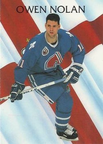 #455 Owen Nolan - Quebec Nordiques - 1992-93 Parkhurst Hockey