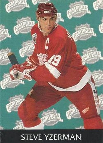#456 Steve Yzerman - Detroit Red Wings - 1992-93 Parkhurst Hockey