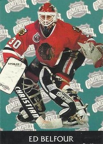 #461 Ed Belfour - Chicago Blackhawks - 1992-93 Parkhurst Hockey