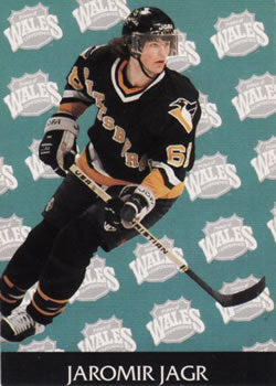 #465 Jaromir Jagr - Pittsburgh Penguins - 1992-93 Parkhurst Hockey