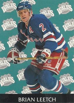 #467 Brian Leetch - New York Rangers - 1992-93 Parkhurst Hockey