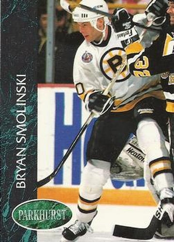 #481 Bryan Smolinski - Boston Bruins - 1992-93 Parkhurst Hockey