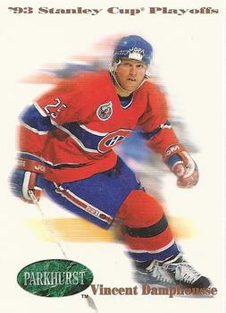 #496 Vincent Damphousse - Montreal Canadiens - 1992-93 Parkhurst Hockey