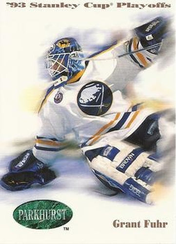 #497 Grant Fuhr - Buffalo Sabres - 1992-93 Parkhurst Hockey