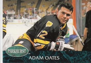 #4 Adam Oates - Boston Bruins - 1992-93 Parkhurst Hockey