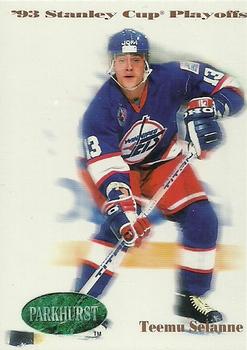 #500 Teemu Selanne - Winnipeg Jets - 1992-93 Parkhurst Hockey