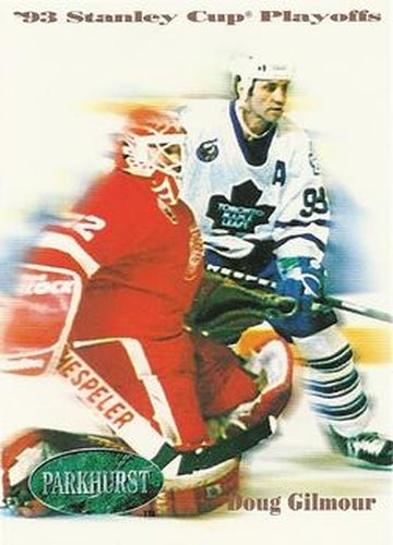 #502 Doug Gilmour - Toronto Maple Leafs - 1992-93 Parkhurst Hockey