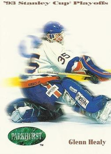 #505 Glenn Healy - New York Islanders - 1992-93 Parkhurst Hockey