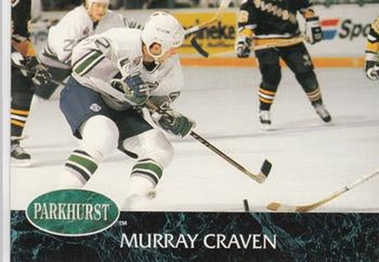 #55 Murray Craven - Hartford Whalers - 1992-93 Parkhurst Hockey