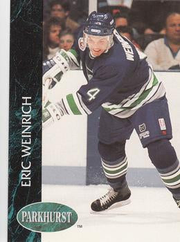 #56 Eric Weinrich - Hartford Whalers - 1992-93 Parkhurst Hockey